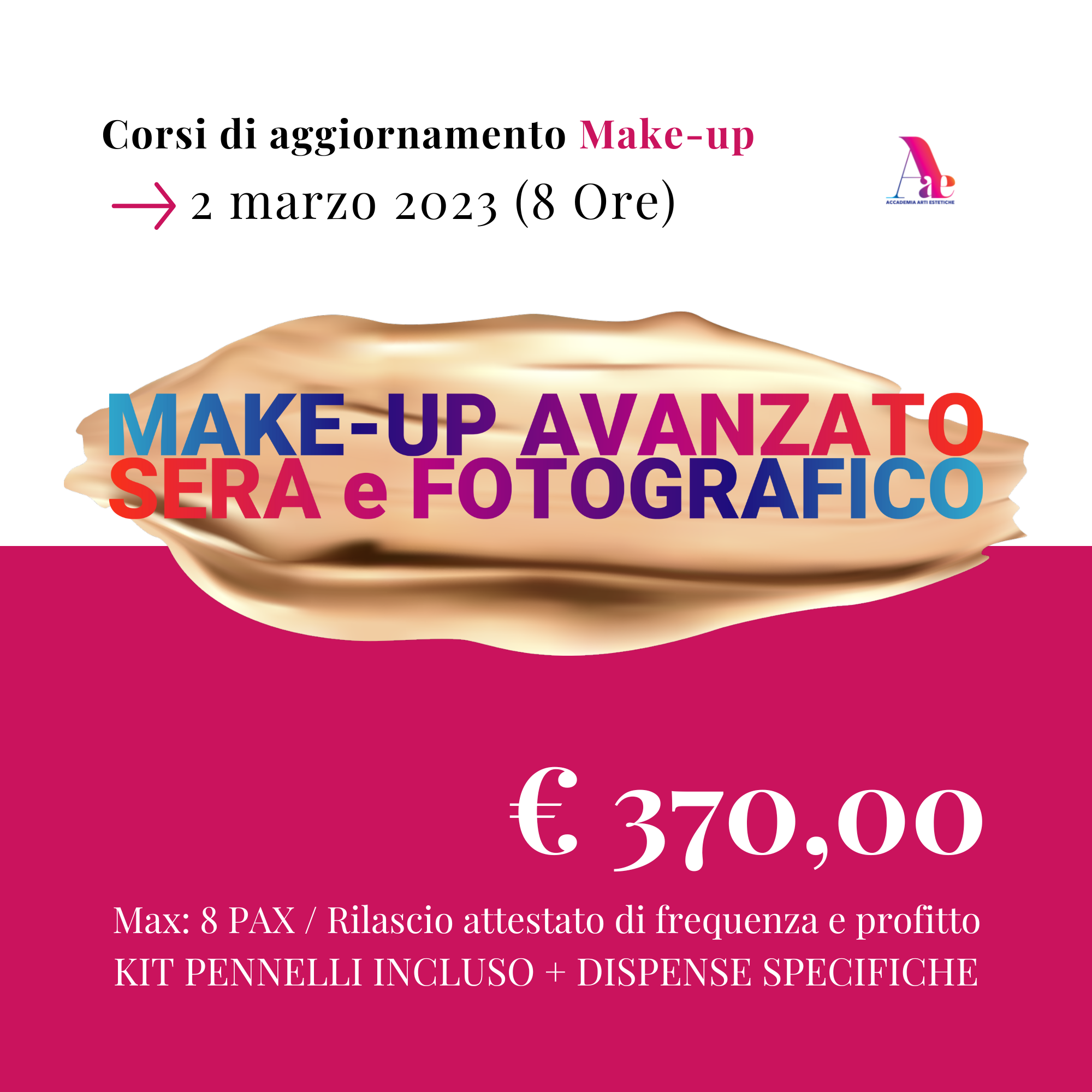 Corso Avanzato Sera e Fotografico
